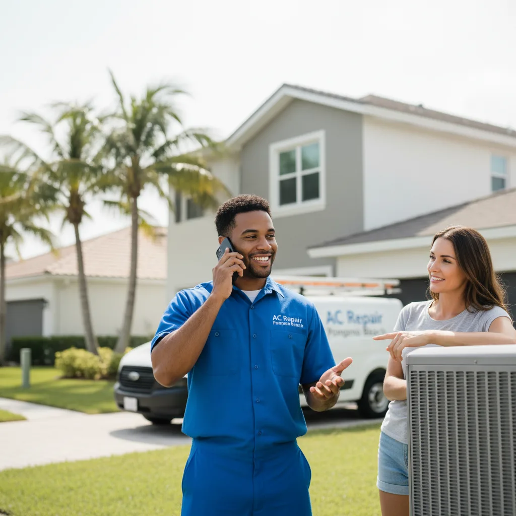 AC Repair Pompano Beach customer support in Pageland